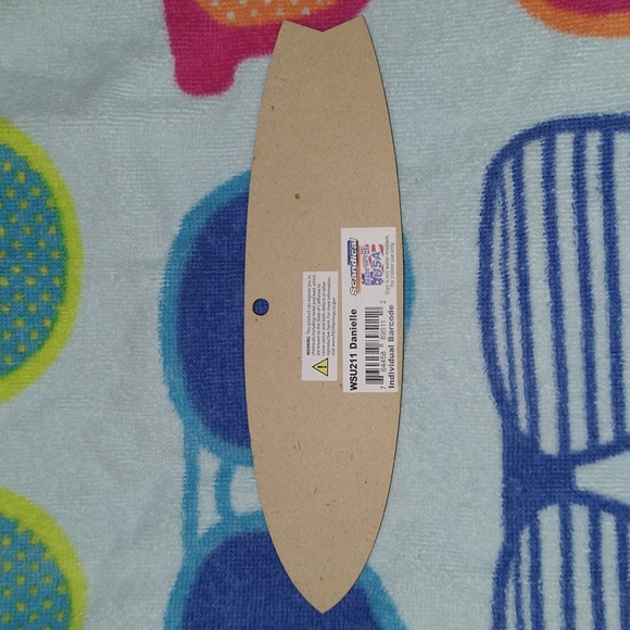 Santa Cruz, CA "Danielle" Souvenir Surfboard - Picture 2 of 2